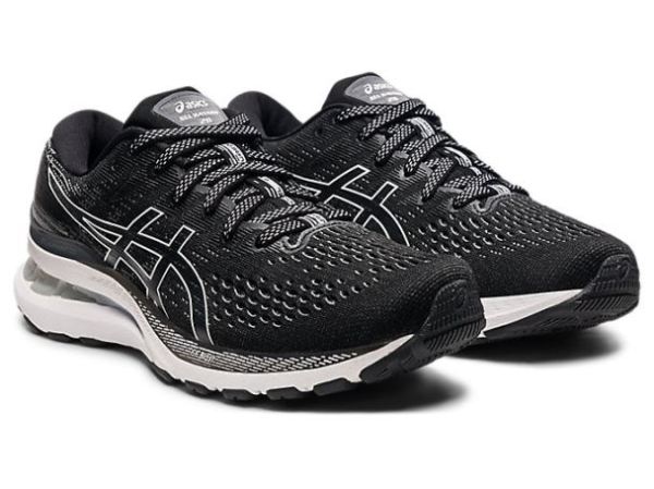 ASICS SHOES | GEL-KAYANO 28 (D) - Black/White