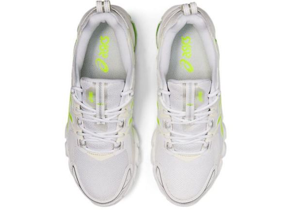 ASICS SHOES | GEL-QUANTUM 180 - White/Hazard Green