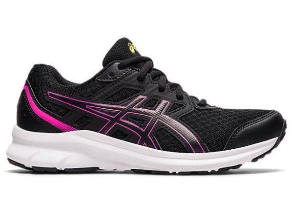 ASICS SHOES | JOLT 3 GS - Black/Hot Pink