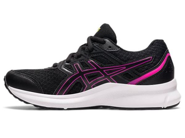 ASICS SHOES | JOLT 3 GS - Black/Hot Pink