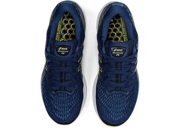 ASICS SHOES | GEL-KAYANO 28 - Thunder Blue/Glow Yellow