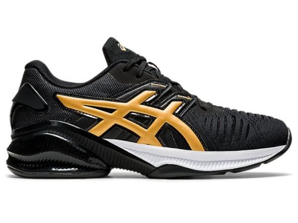 ASICS SHOES | GEL-QUANTUM INFINITY JIN - Black/Pure Gold