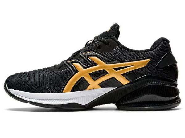 ASICS SHOES | GEL-QUANTUM INFINITY JIN - Black/Pure Gold