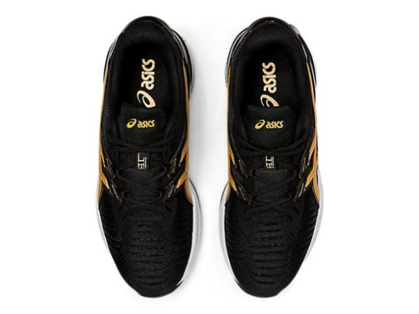 ASICS SHOES | GEL-QUANTUM INFINITY JIN - Black/Pure Gold