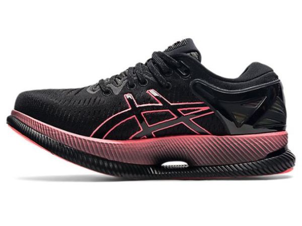 ASICS SHOES | METARIDE - Black/Blazing Coral