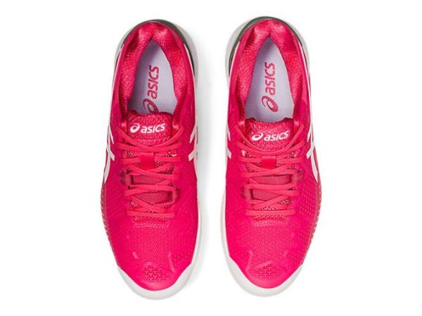 ASICS SHOES | GEL-Resolution 8 Clay - Pink Cameo/White