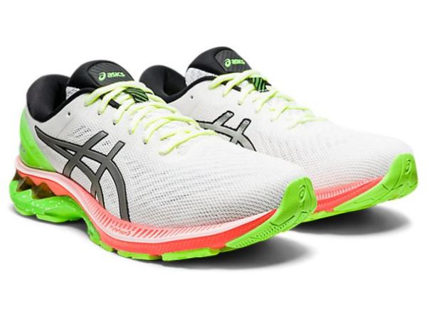 ASICS SHOES | GEL-KAYANO 27 LITE-SHOW - White/Pure Silver