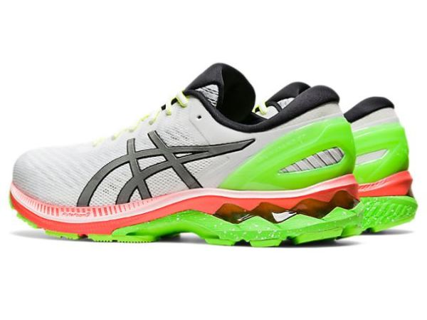 ASICS SHOES | GEL-KAYANO 27 LITE-SHOW - White/Pure Silver