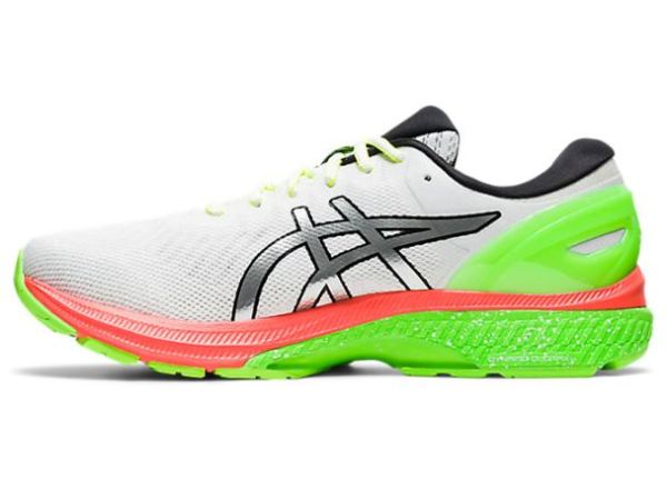 ASICS SHOES | GEL-KAYANO 27 LITE-SHOW - White/Pure Silver