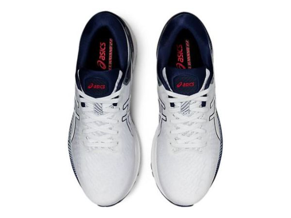 ASICS SHOES | GEL-KAYANO 27 - White/Peacoat