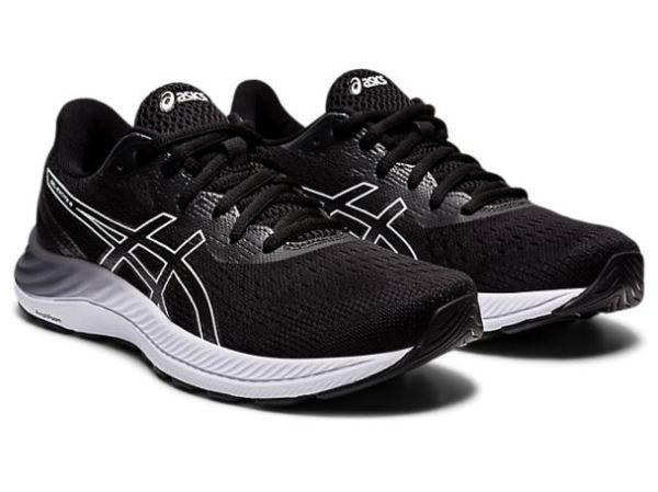 ASICS SHOES | GEL-EXCITE 8 (D) - Black/White