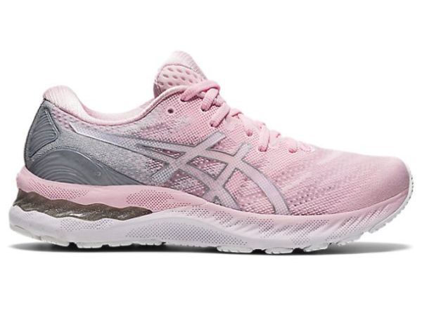 ASICS SHOES | GEL-NIMBUS 23 - Pink Salt/Pure Silver