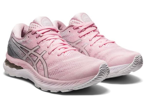 ASICS SHOES | GEL-NIMBUS 23 - Pink Salt/Pure Silver