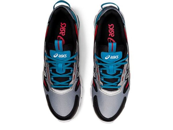 ASICS SHOES | GEL-QUANTUM 90 3 - Sheet Rock/Teal Blue