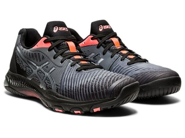 ASICS SHOES | NETBURNER BALLISTIC FF 2 L.E. - Black/Sunrise Red