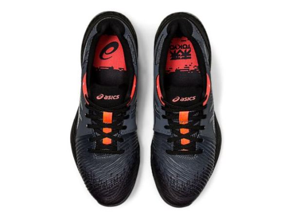 ASICS SHOES | NETBURNER BALLISTIC FF 2 L.E. - Black/Sunrise Red