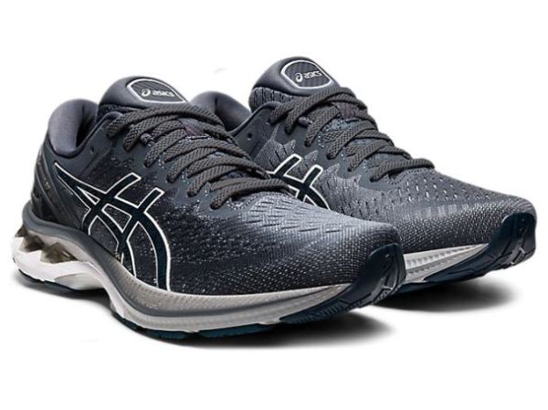 ASICS SHOES | GEL-KAYANO 27 - Carrier Grey/French Blue