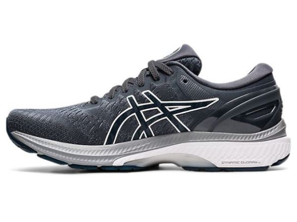 ASICS SHOES | GEL-KAYANO 27 - Carrier Grey/French Blue