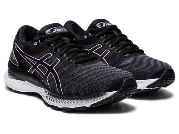 ASICS SHOES | GEL-Nimbus 22 - Black/Lilac Tech