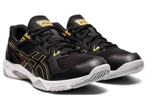 ASICS SHOES | GEL-ROCKET 10 - Black/Pure Gold