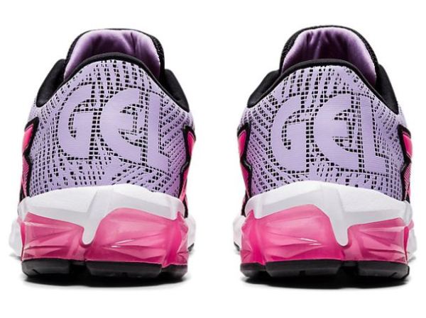 ASICS SHOES | GEL-Quantum 90 2 GS - Carrier Grey/Hot Pink