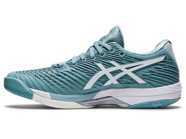 ASICS SHOES | SOLUTION SPEED FF 2 - Smoke Blue/White