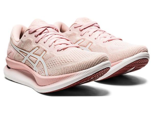 ASICS SHOES | GLIDERIDE - Ginger Peach/White