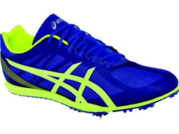 ASICS SHOES | Heat Chaser - Deep Blue/Flash Yellow