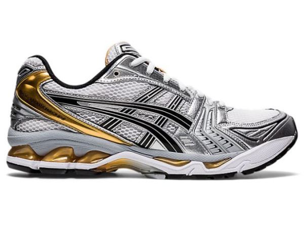 ASICS SHOES | GEL-KAYANO 14 - White/Pure Gold
