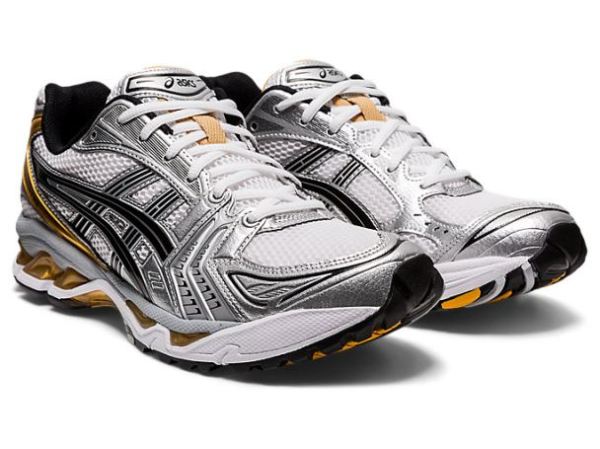 ASICS SHOES | GEL-KAYANO 14 - White/Pure Gold