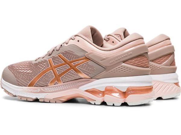 ASICS SHOES | GEL-KAYANO 26 - Fawn/Rose Gold