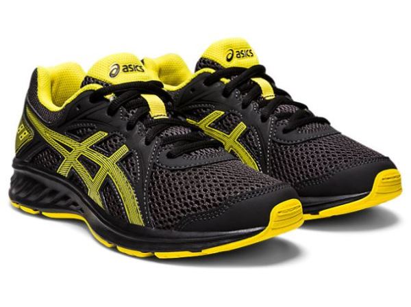 ASICS SHOES | Jolt 2 GS - Graphite Grey/Vibrant Yellow