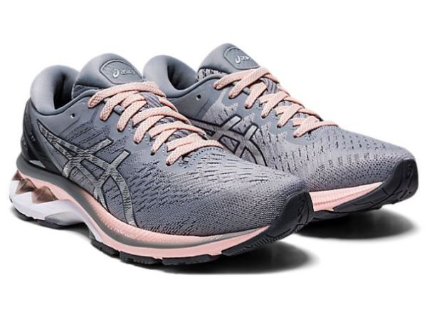 ASICS SHOES | GEL-KAYANO 27 (D) - Sheet Rock/Pure Silver