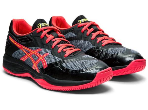 ASICS SHOES | Netburner Ballistic FF - Black/Laser Pink