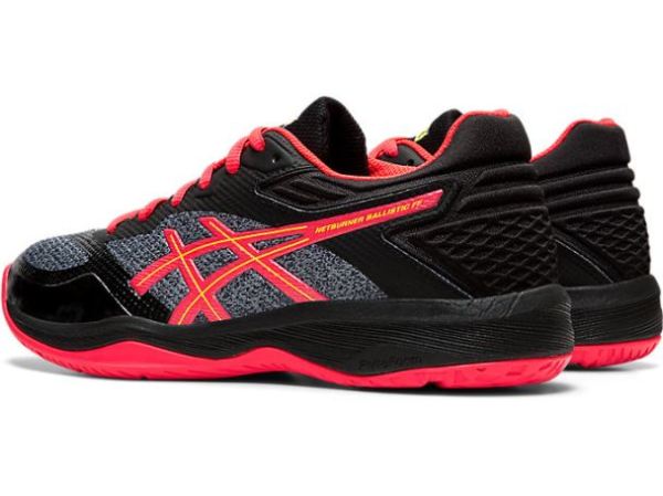 ASICS SHOES | Netburner Ballistic FF - Black/Laser Pink