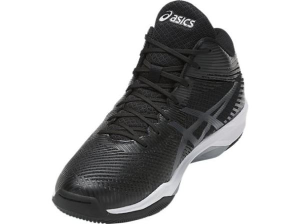 ASICS SHOES | Volley Elite FF MT - Black/Dark Grey/White