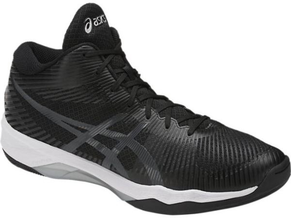 ASICS SHOES | Volley Elite FF MT - Black/Dark Grey/White