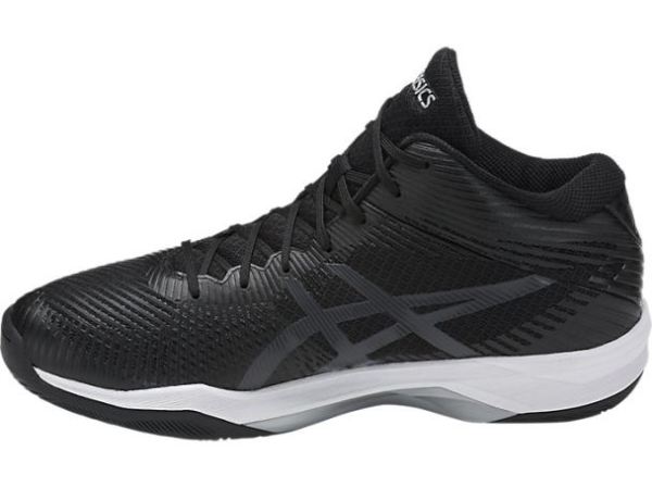 ASICS SHOES | Volley Elite FF MT - Black/Dark Grey/White