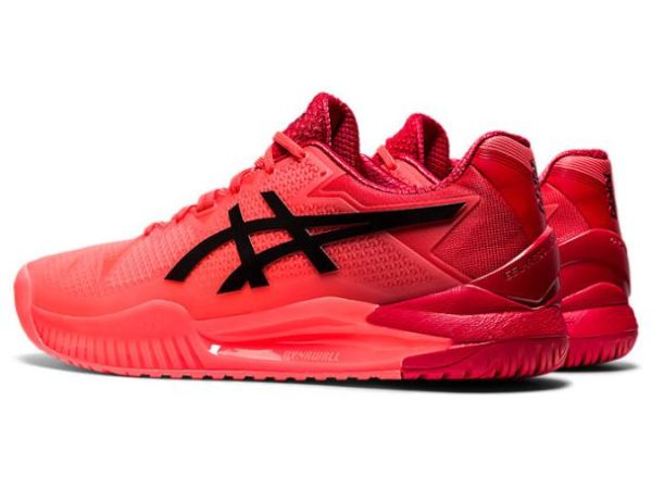 ASICS SHOES | GEL-RESOLUTION 8 TOKYO - Sunrise Red/Eclipse Black