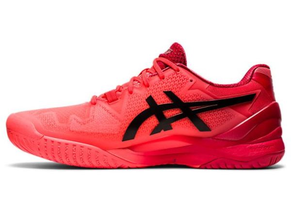 ASICS SHOES | GEL-RESOLUTION 8 TOKYO - Sunrise Red/Eclipse Black