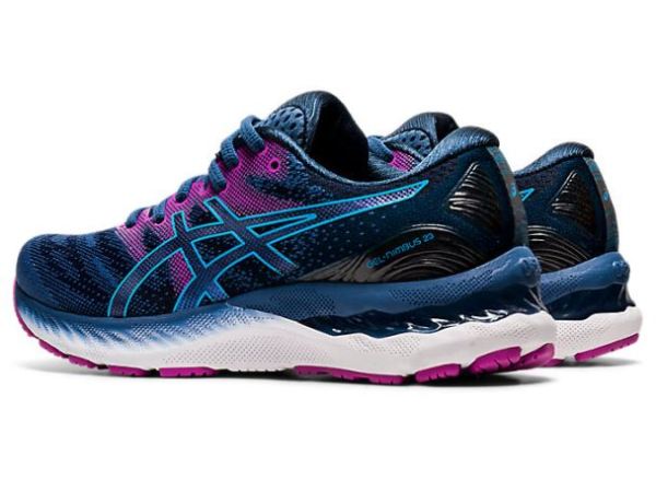 ASICS SHOES | GEL-NIMBUS 23 - Grand Shark/Digital Aqua