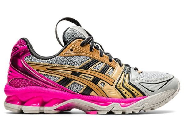 ASICS SHOES | UB1-S GEL-KAYANO 14 - Oyster Grey/Pink Glo