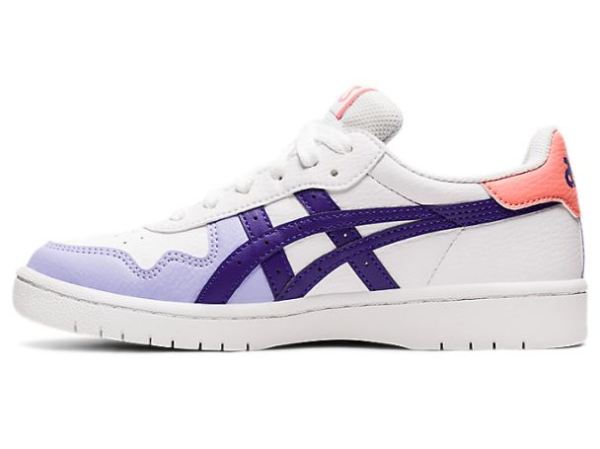 ASICS SHOES | JAPAN S GS - White/Gentry Purple