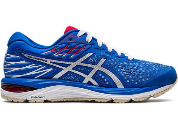 ASICS SHOES | GEL-Cumulus 21 Retro Tokyo - Electric Blue/White