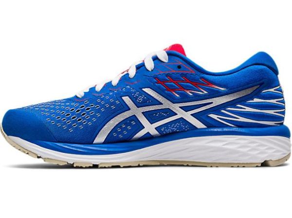 ASICS SHOES | GEL-Cumulus 21 Retro Tokyo - Electric Blue/White