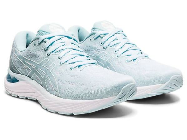 ASICS SHOES | GEL-CUMULUS 23 - Aqua Angel/White