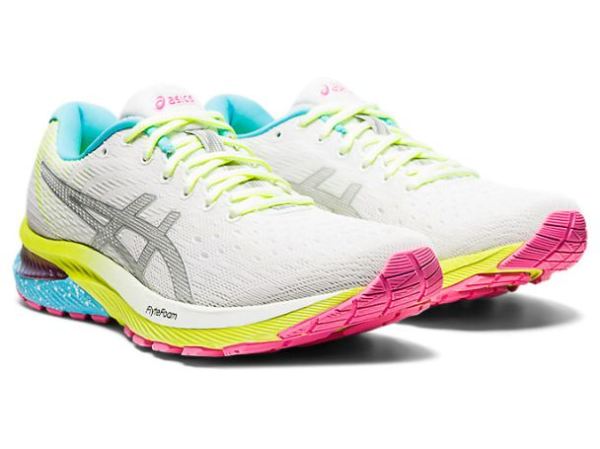 ASICS SHOES | GEL-CUMULUS 22 LITE-SHOW - White/Pure Silver