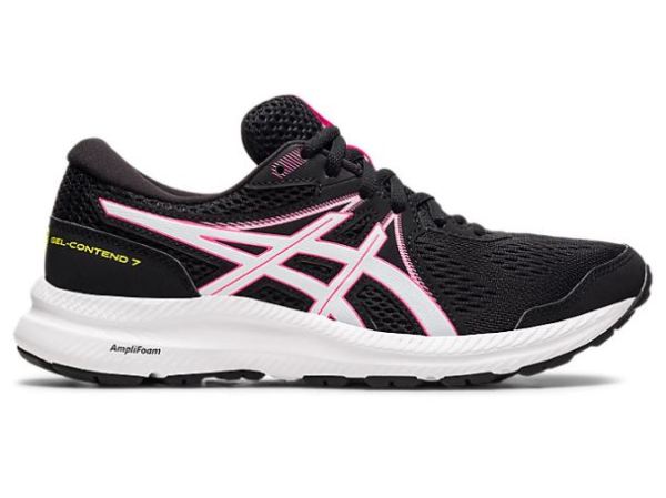 ASICS SHOES | GEL-CONTEND 7 - Black/Hot Pink