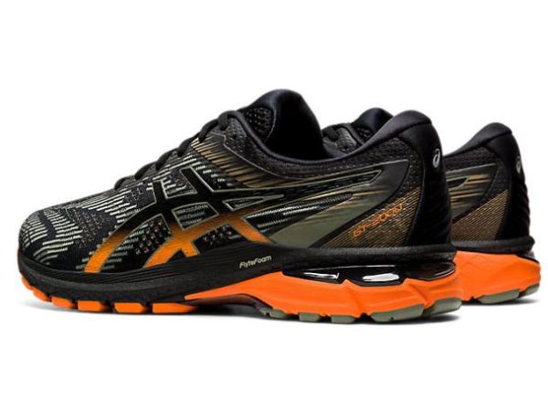 ASICS SHOES | GT-2000 8 Trail - Black/Lichen Green