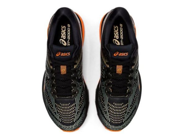 ASICS SHOES | GT-2000 8 Trail - Black/Lichen Green